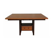 Hermie's Manhattan Single Pedestal Table - Amish Handcrafted Solid Wood