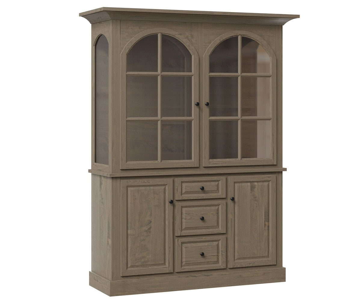Hermie's Omaha Hutch - Amish Handcrafted Solid Wood