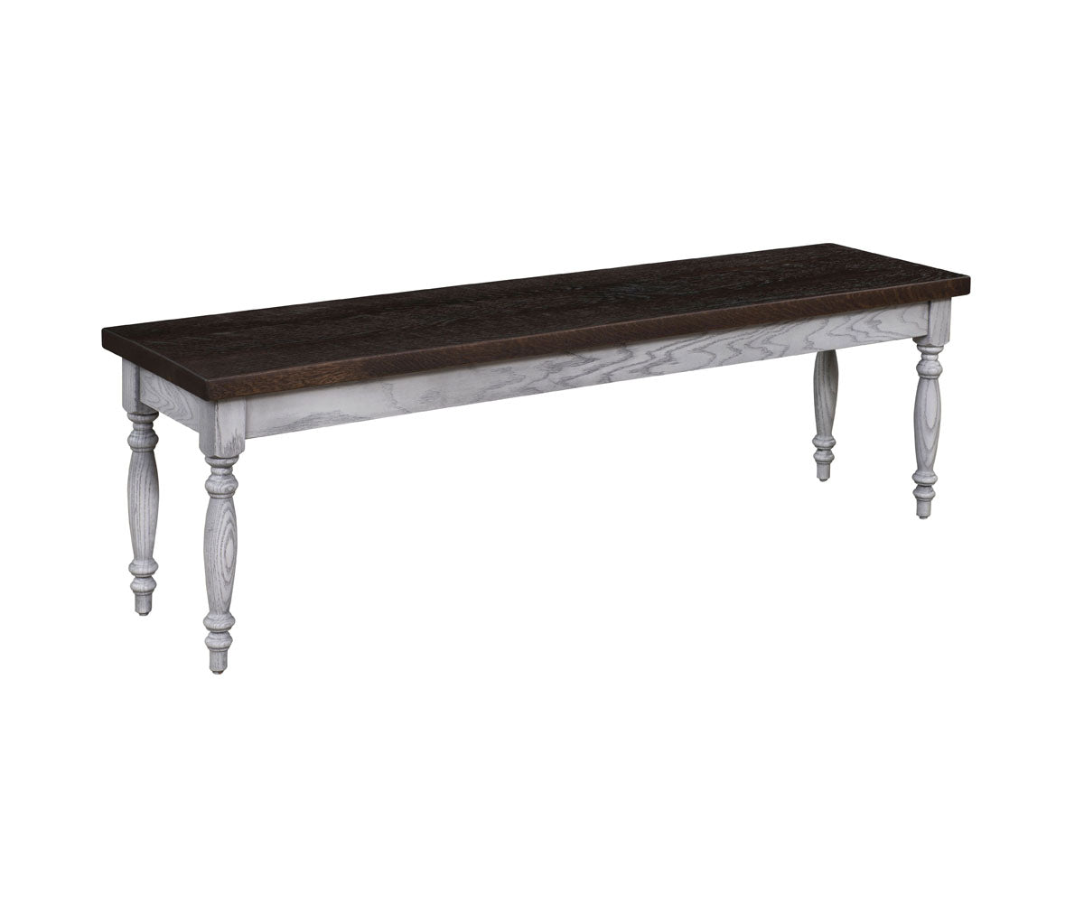 Hermie's Sherbrooke Bench - Amish Handcrafted Solid Wood