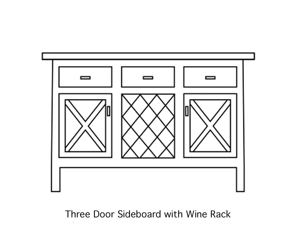 Hermie's X-Base Sideboard - View 5