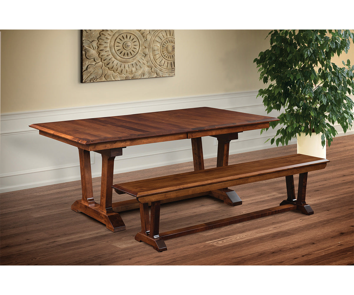 Hermie's Harper Double Pedestal Table - View 2
