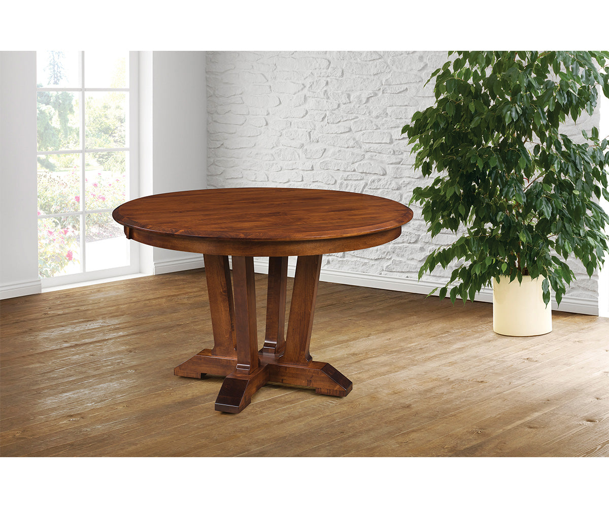 Hermie's Harper Single Pedestal Table - View 2