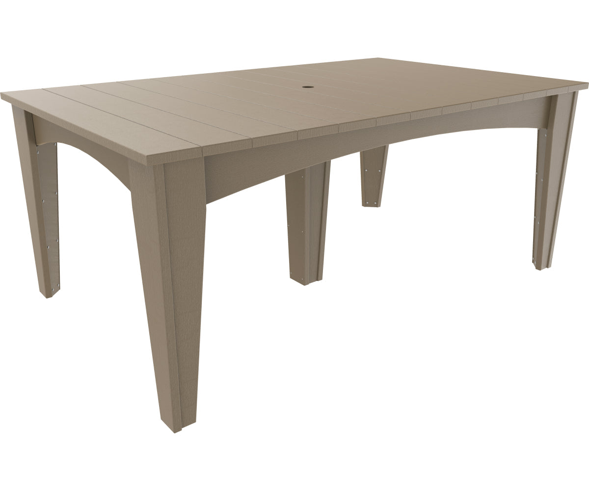 Island Dining Table (44" × 72" Rectangular)