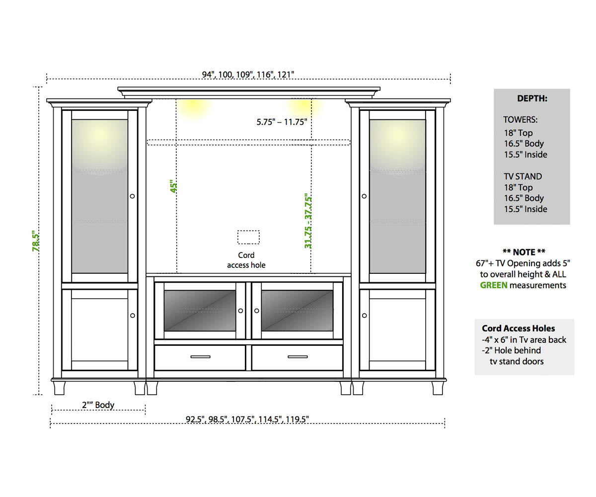 Bourten Bridge Wall Unit