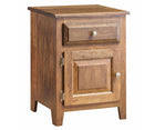 Traditional 1 Door, 1 Drawer Nightstand