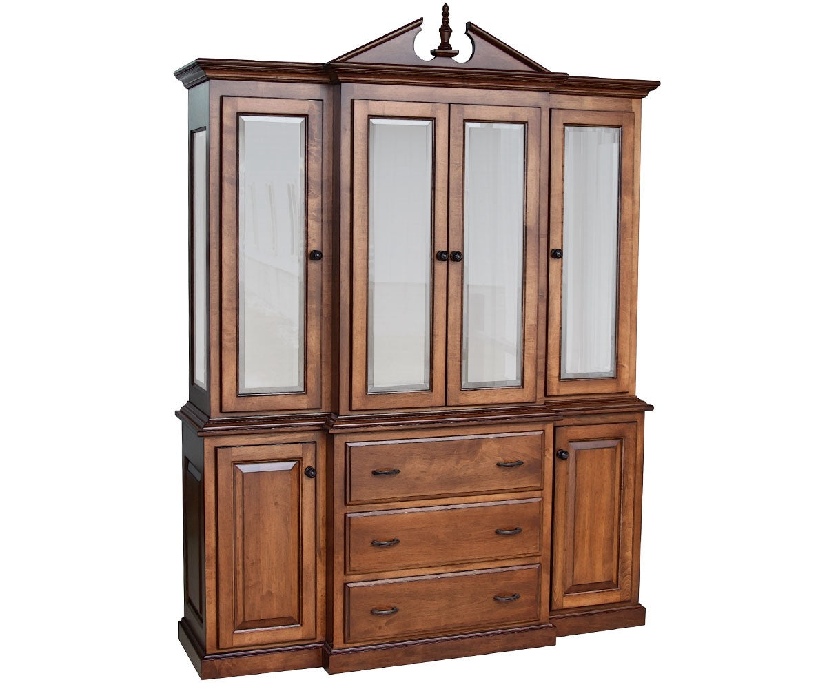 Pediment Hutch