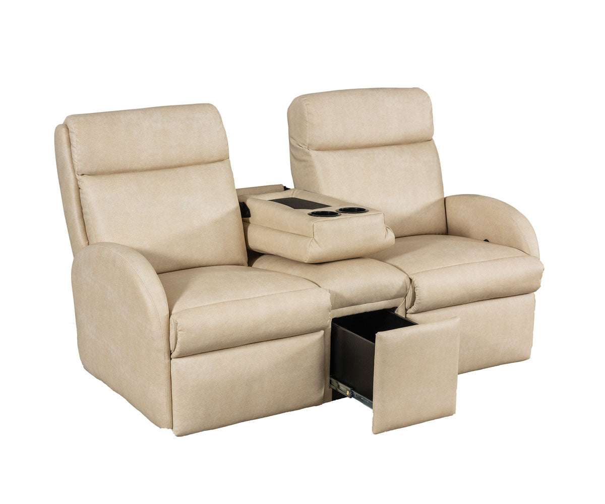 Lazy Lounger Wallhugger Reclining Theater Seat - 62"