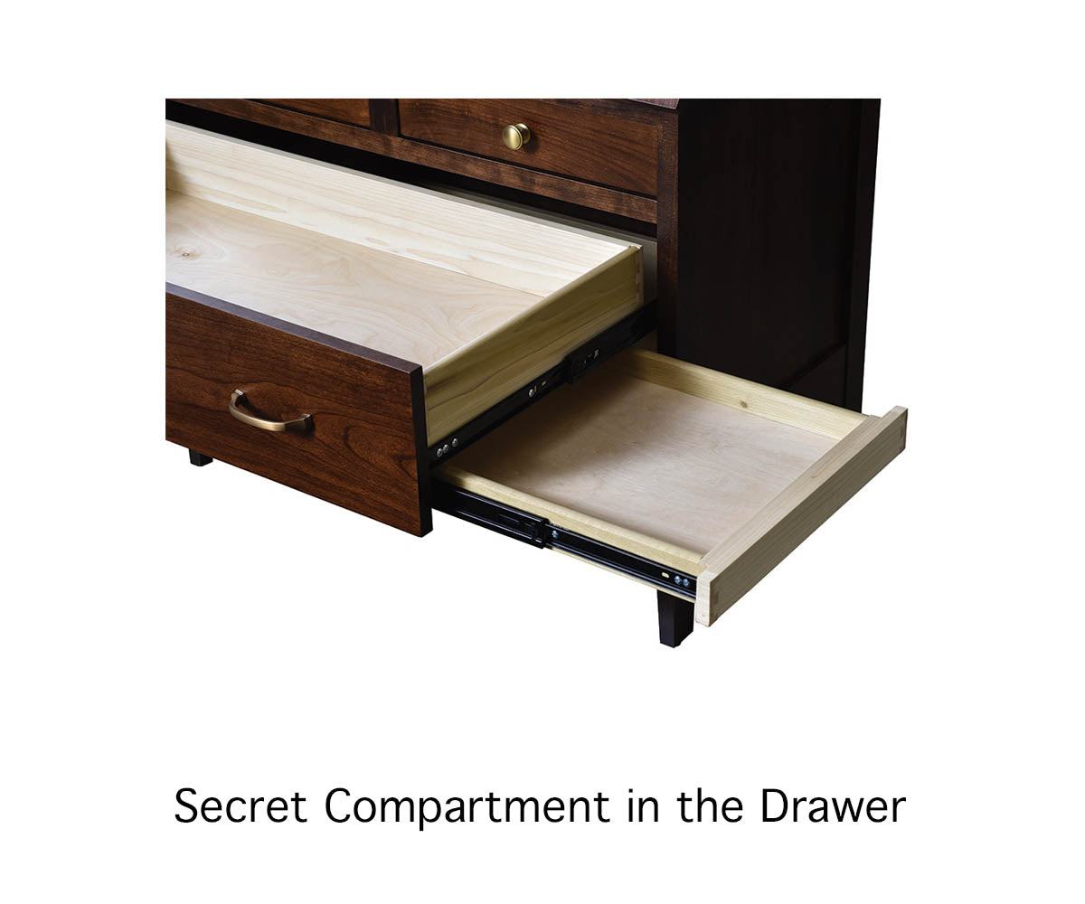 Secretary Desk with Hutch