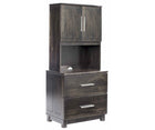 La Salle Urban Lateral File Cabinet With Hutch