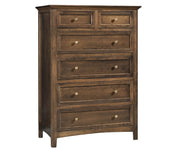 Millcraft Albany Large 6 Drw Chest - Amish Handcrafted Solid Wood