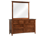 Millcraft Albany Low Dresser - Amish Handcrafted Solid Wood