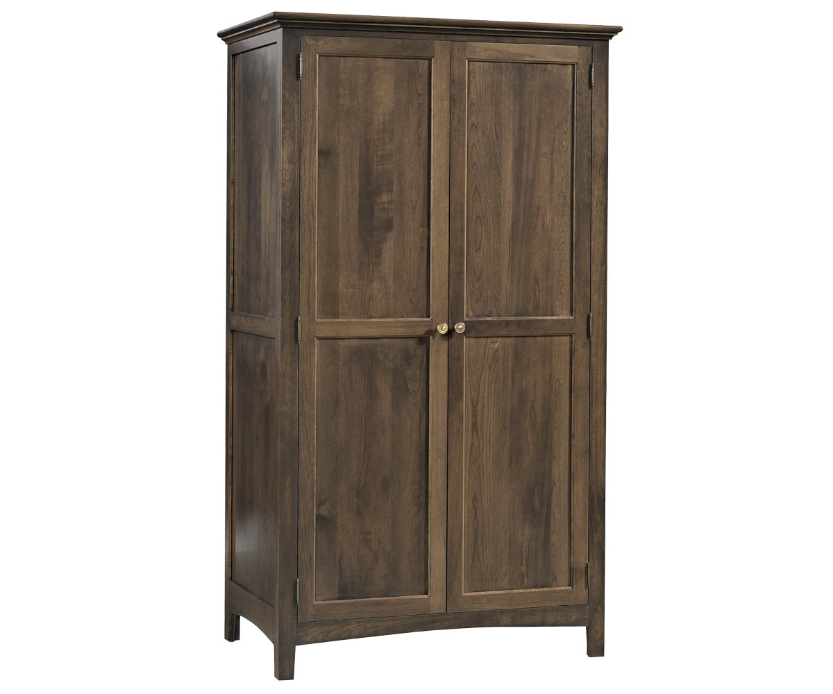 Millcraft Albany Wardrobe - Amish Handcrafted Solid Wood