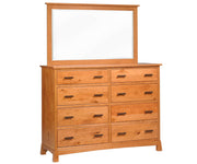 Millcraft Catalina 62'' High Dresser - Amish Handcrafted Solid Wood
