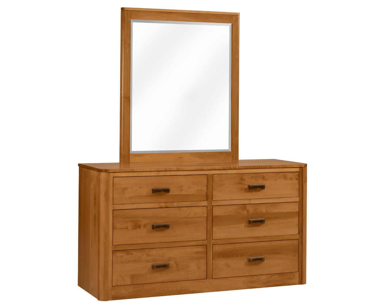 Millcraft Galaxy Low Dresser - Amish Handcrafted Solid Wood