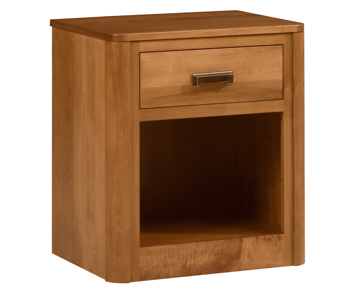 Millcraft Galaxy 1 Drw Nightstand - Amish Handcrafted Solid Wood