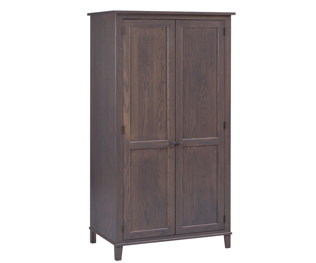 Millcraft Hamilton Wardrobe - Amish Handcrafted Solid Wood