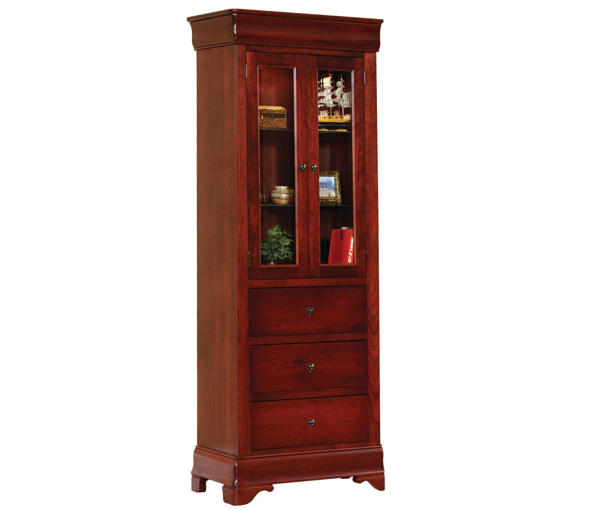 Millcraft 30'' Bookcase (LP) - Amish Handcrafted Solid Wood