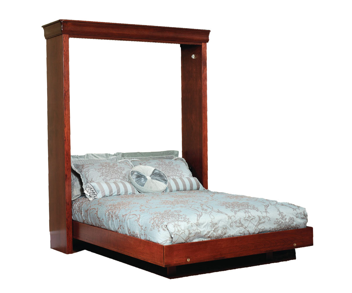 Millcraft Louis Phillipe Murphy Wall Bed - Amish Handcrafted Solid Wood
