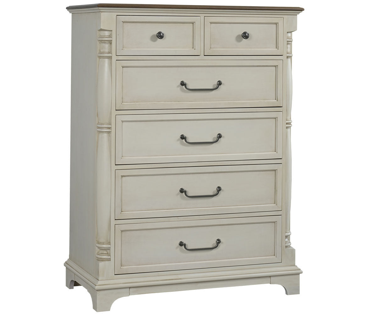 Millcraft Camden Chest Of Drawers - Amish Handcrafted Solid Wood