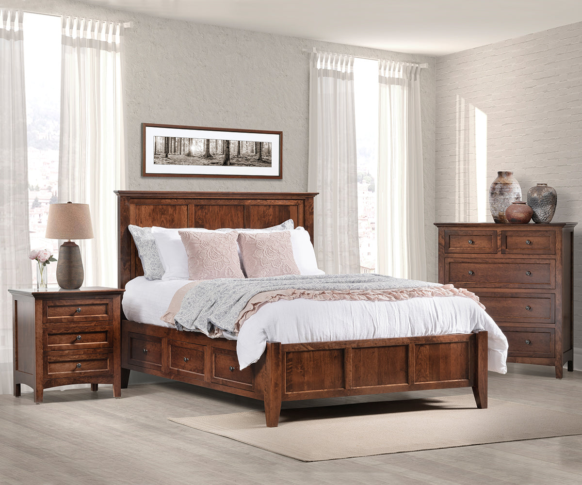 Millcraft Albany 4 Drawer Nightstand - View 7