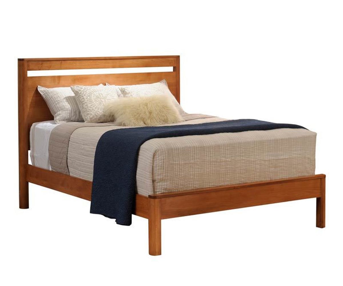 Millcraft Galaxy Panel Bed - Amish Handcrafted Solid Wood