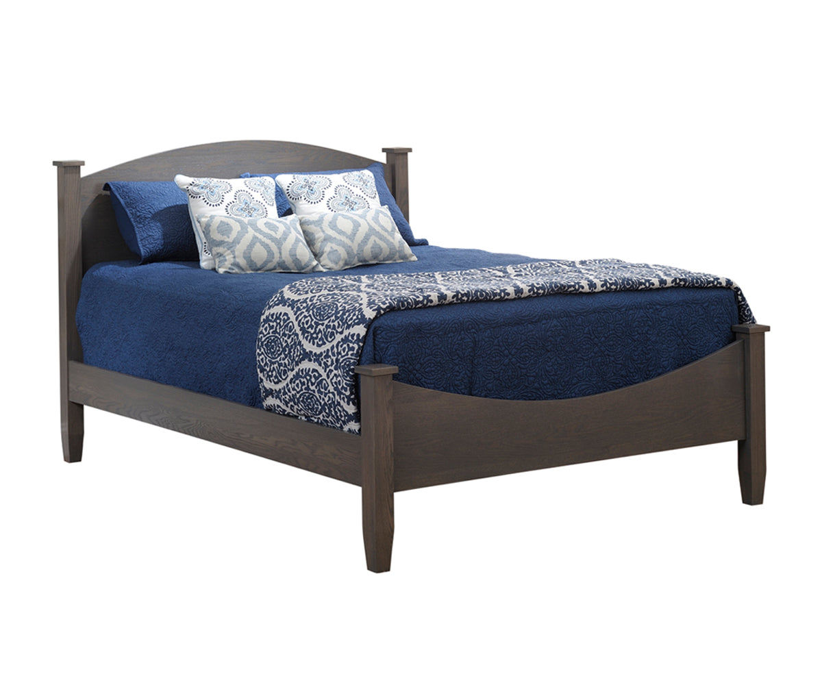 Millcraft Hamilton Post Bed - Amish Handcrafted Solid Wood