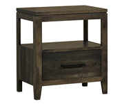 Millcraft Oslo 1 Drw Nightstand - Amish Handcrafted Solid Wood