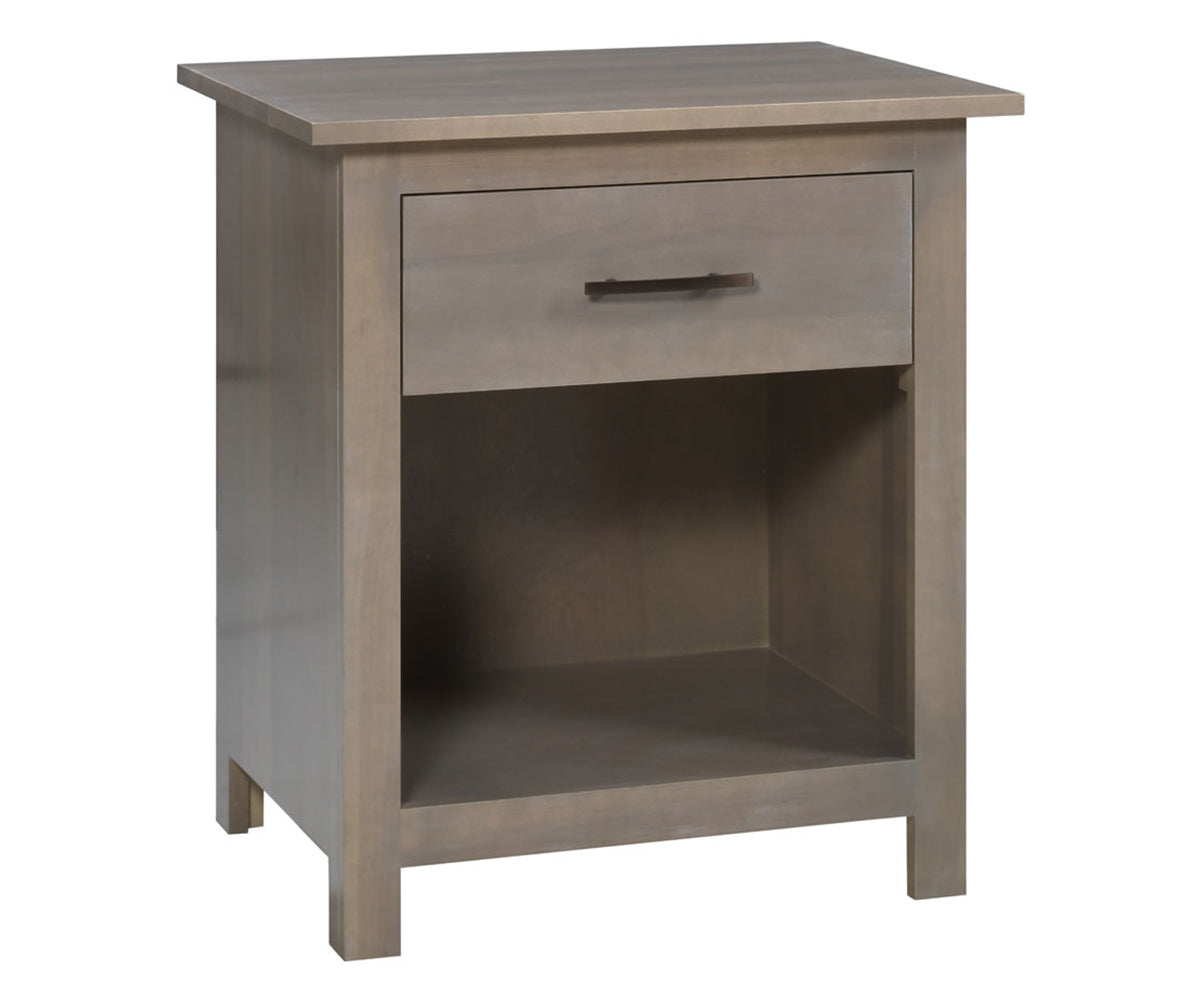 Millcraft Williamsport 1 Drw Nightstand - Amish Handcrafted Solid Wood
