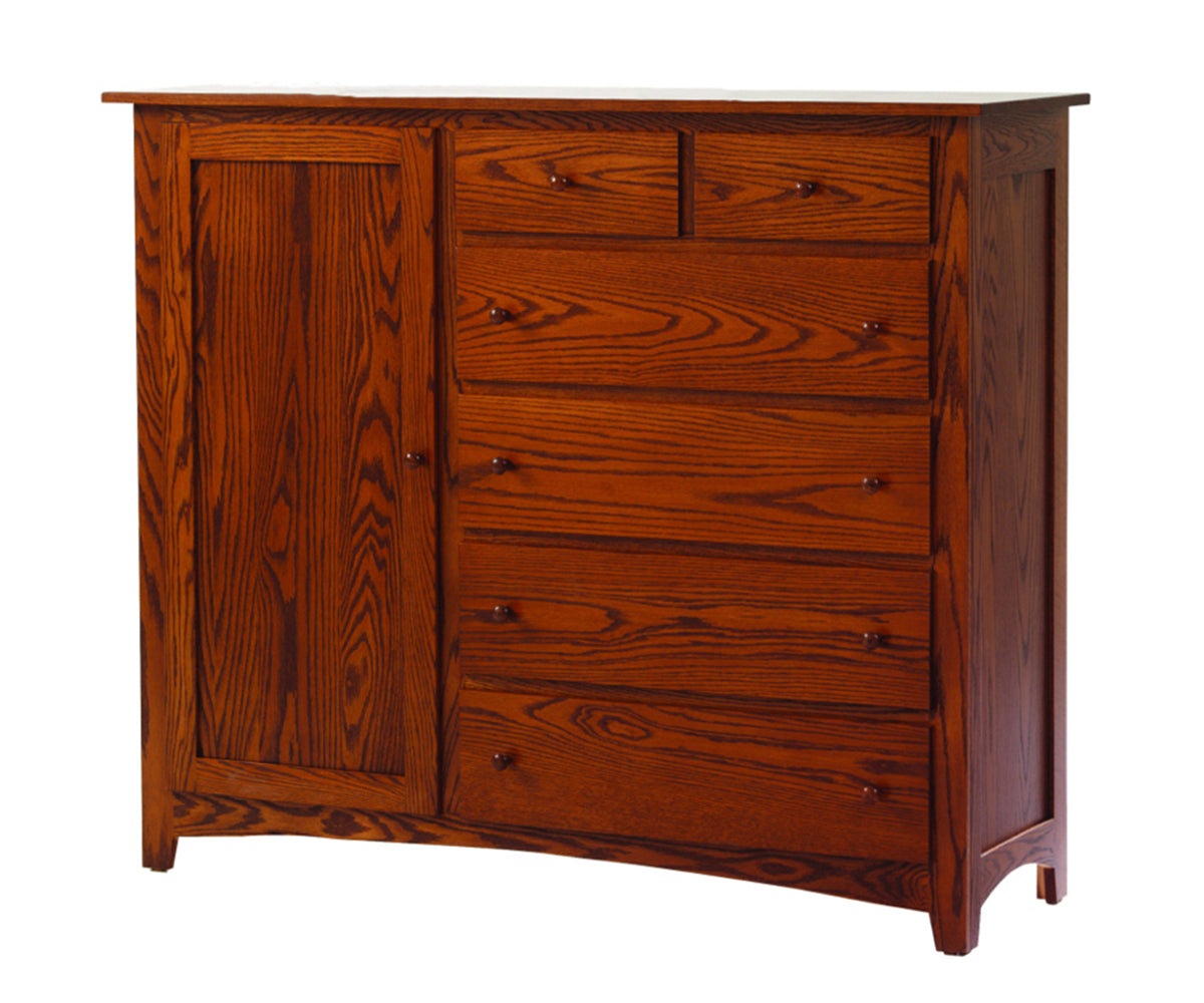 Millcraft Elizabeth Lockwood Door Chest - Amish Handcrafted Solid Wood