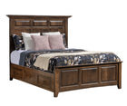 Albany Mantel Panel Bed W/ Drawer Units Raised 3''