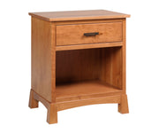 Millcraft Catalina 1 Drawer Nightstand - Amish Handcrafted Solid Wood