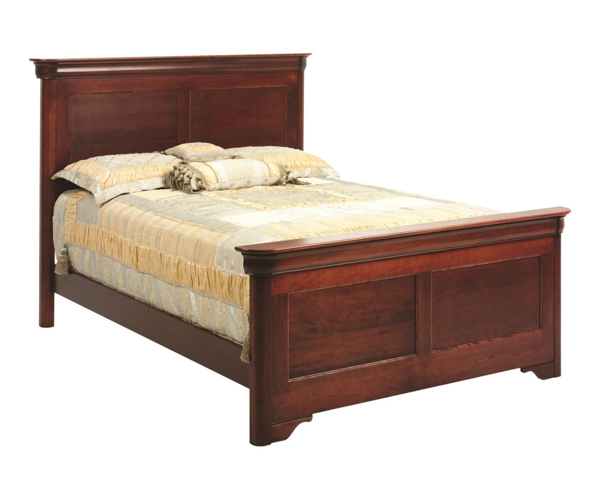 Millcraft Versailles Panel Bed - Amish Handcrafted Solid Wood