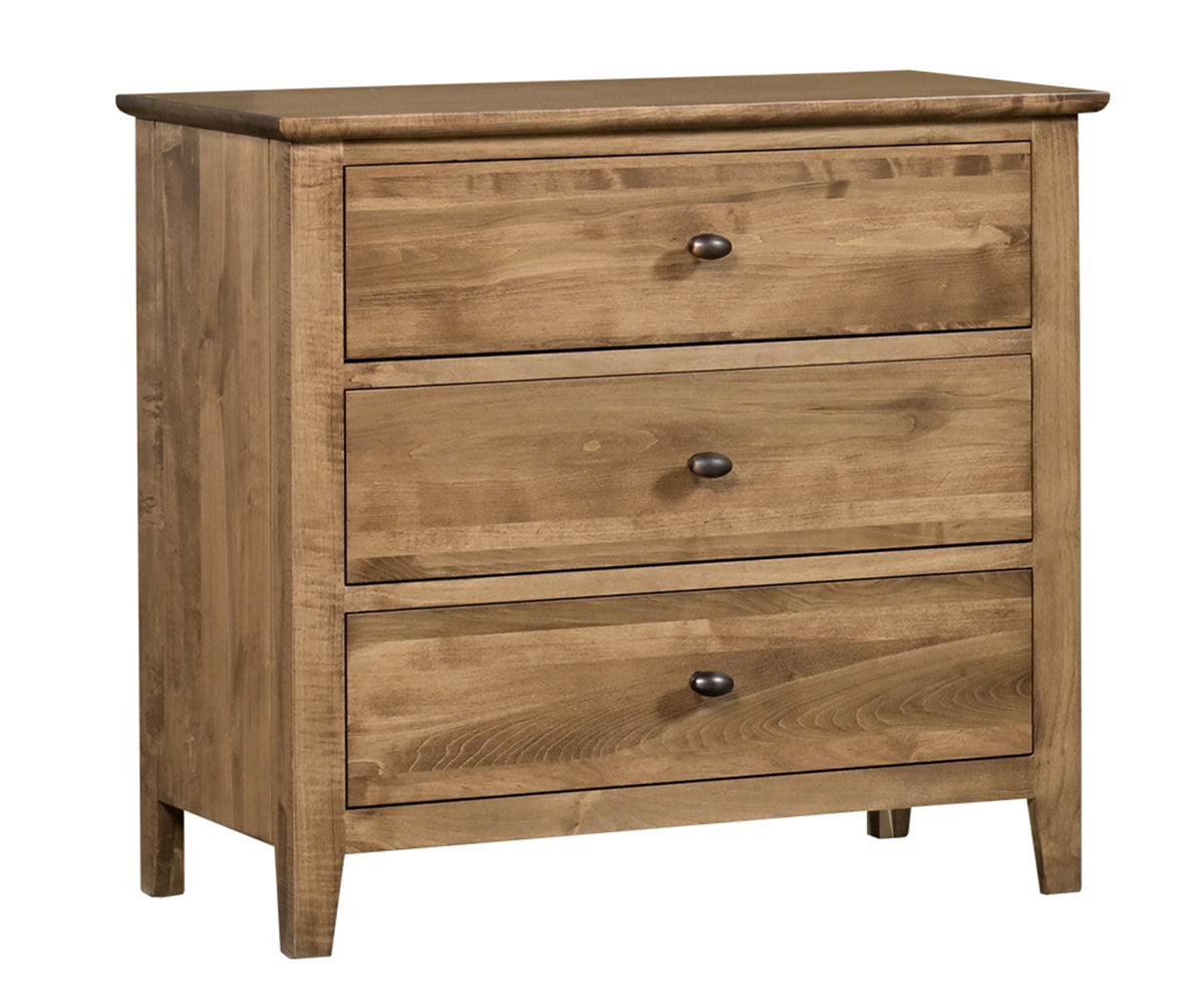 Millcraft Otto Bureau Chest - Amish Handcrafted Solid Wood