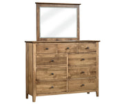 Millcraft Otto 56'' High Dresser - Amish Handcrafted Solid Wood