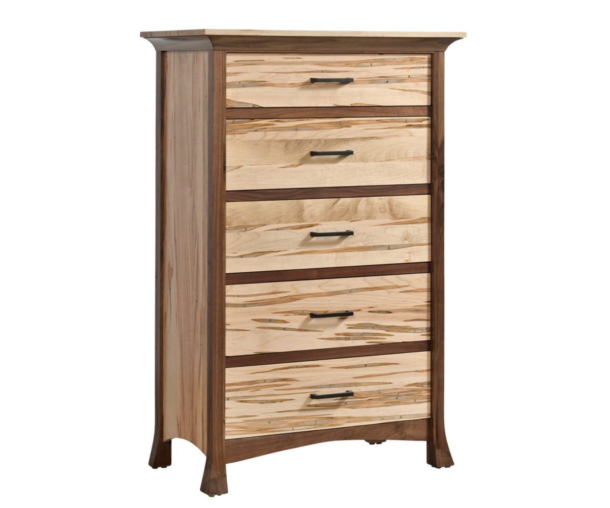 Millcraft Oasis Chest of Drawers - Amish Handcrafted Solid Wood