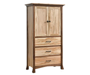 Millcraft Oasis Armoire - Amish Handcrafted Solid Wood