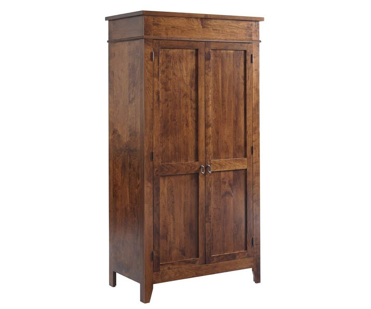 Millcraft Tucson Wardrobe - Amish Handcrafted Solid Wood
