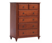 Millcraft Fur Elise Chest of Drawers - Amish Handcrafted Solid Wood