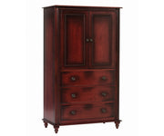 Millcraft Fur Elise Armoire - Amish Handcrafted Solid Wood