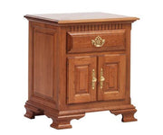 Millcraft Victoria's Tradition 1 Drw 2 Door Nightstand - Amish Handcrafted Solid Wood