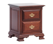 Millcraft Victoria's Tradition 2 Drw Nightstand - Amish Handcrafted Solid Wood