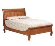 Millcraft Victoria's Tradition Sleigh Bed - Amish Handcrafted Solid Wood