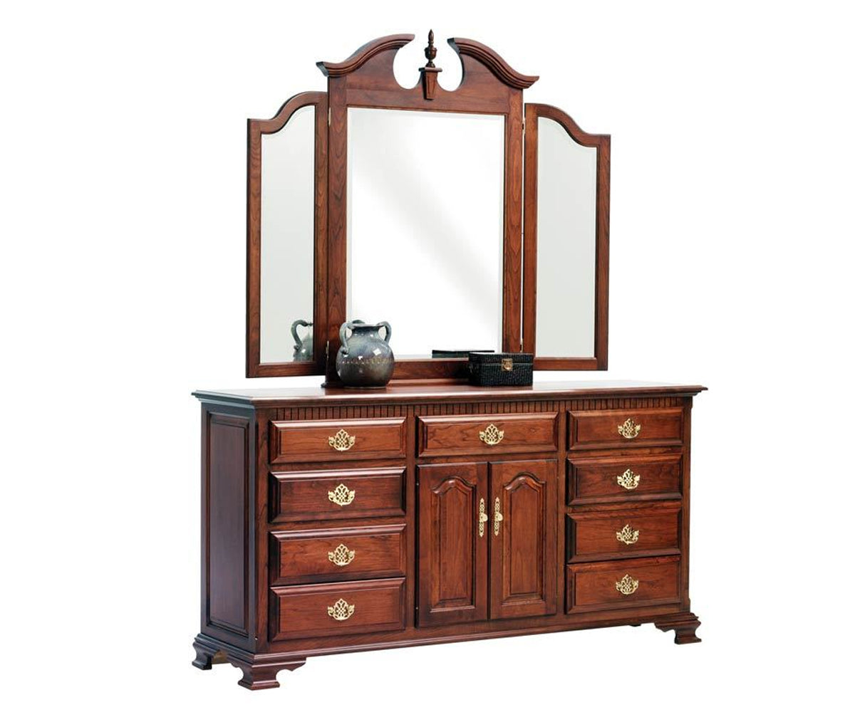 Millcraft Victoria's Tradition 72'' Dresser - Amish Handcrafted Solid Wood