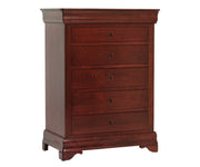 Millcraft Louis Phillipe Chest of Drawers - Amish Handcrafted Solid Wood
