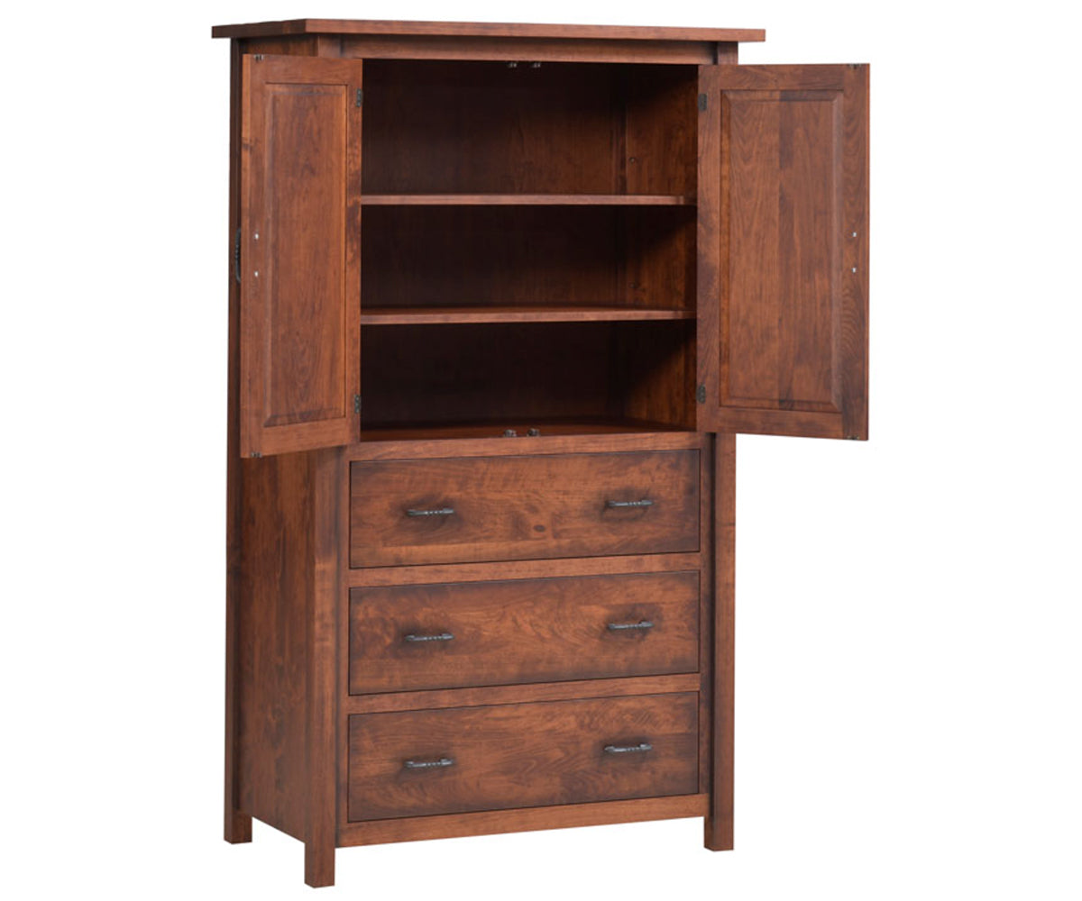 Millcraft Mountain Lodge Armoire - View 2