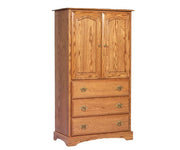 Millcraft Sierra Classic Armoire - Amish Handcrafted Solid Wood
