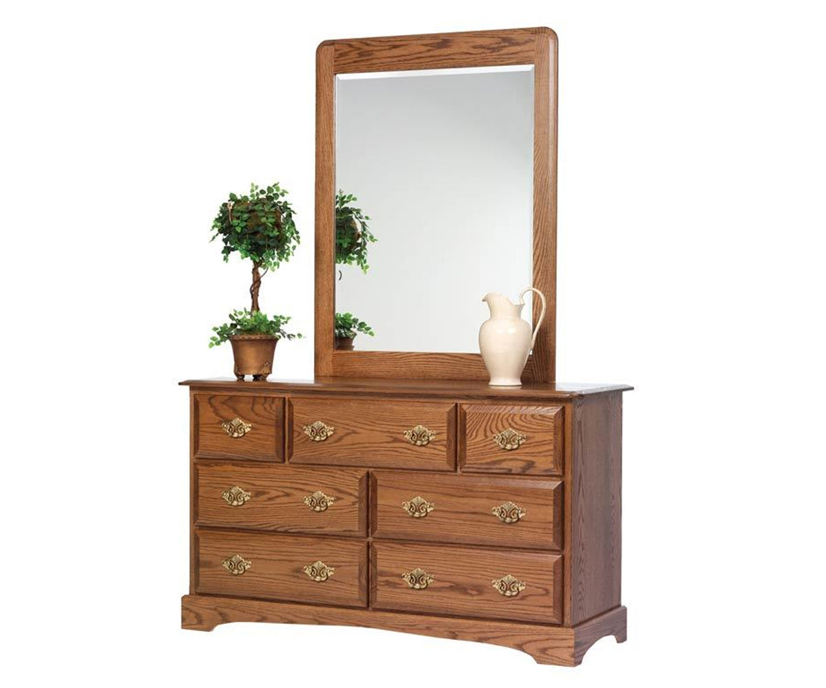 Millcraft Sierra Classic 56'' Dresser - Amish Handcrafted Solid Wood