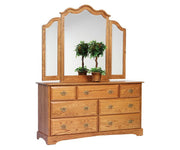 Millcraft Sierra Classic 65'' Dresser - Amish Handcrafted Solid Wood