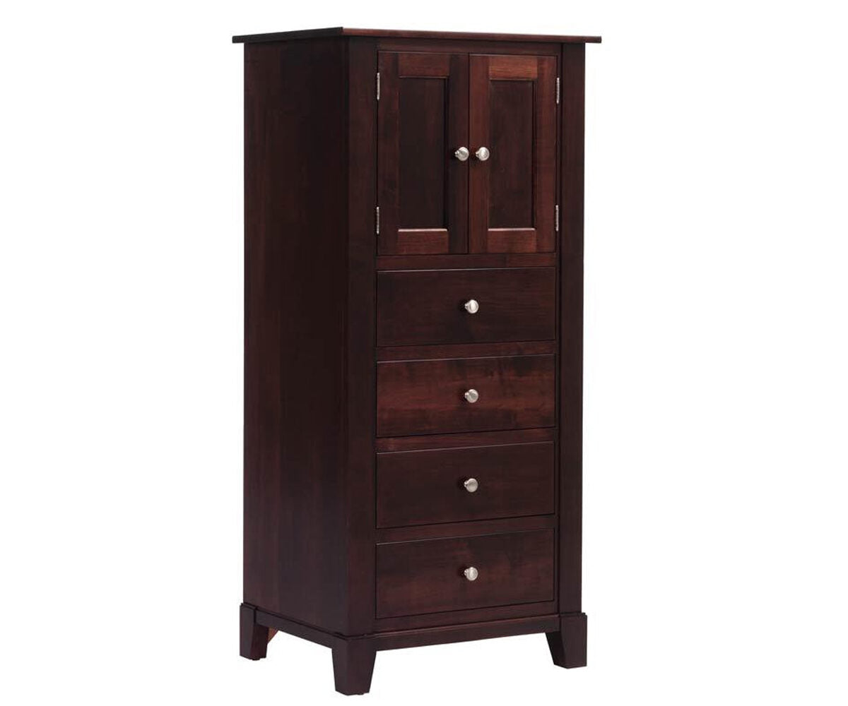 Millcraft Greenwich Storage Tower - Amish Handcrafted Solid Wood