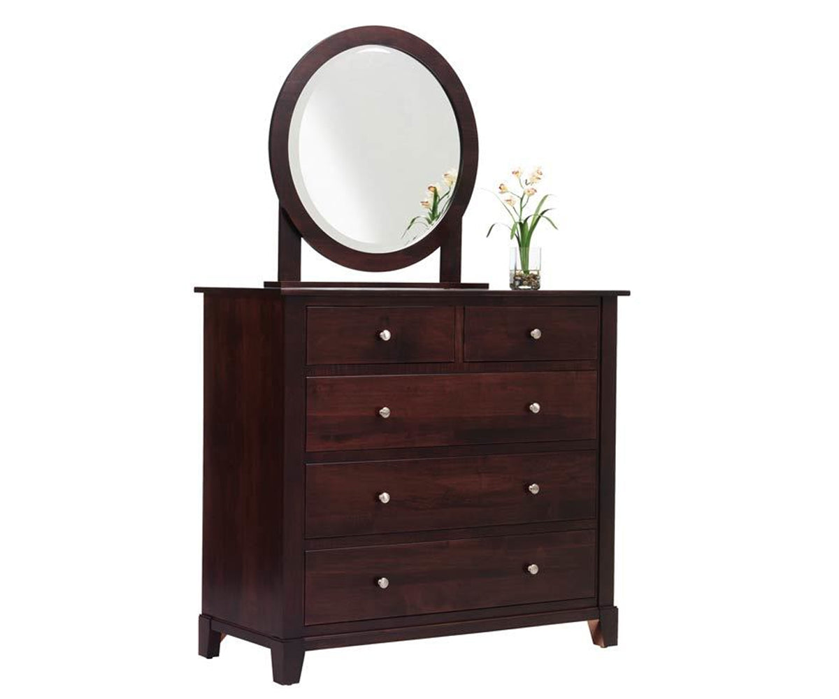Millcraft Greenwich Dressing Chest - Amish Handcrafted Solid Wood